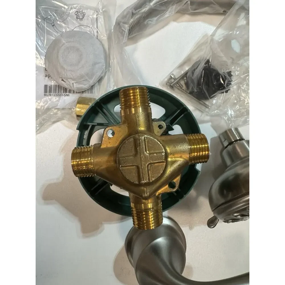 Moen 82115 I dora Posi-Temp Tub & Shower with Valve Incl. Spot Resistant Nickel